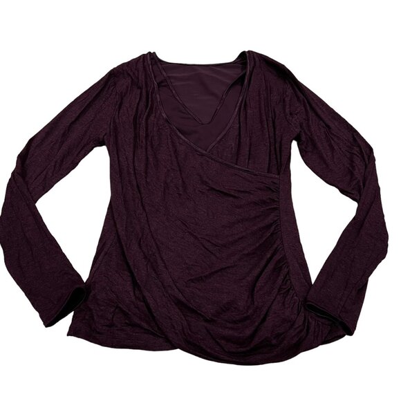 Ruby Ribbon Jane Top Shapewear Built in Bra Eggplant Large - Picture 2 of 7